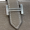 エルメス HERMES ベアン カードケース U刻印　 エトゥープ/シルバー金具 シェーブル ユニセックス カードケース
