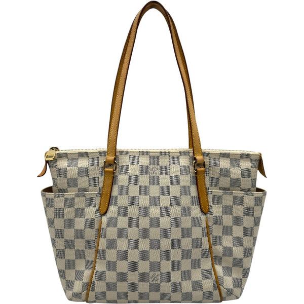 ルイ・ヴィトン LOUIS VUITTON トータリーPM N41280 ホワイト ダミエ