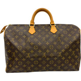 ルイ・ヴィトン LOUIS VUITTON スピーディ40 M41522 ブラウン モノグラム レディース ハンドバッグ