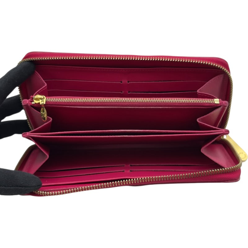 ルイ・ヴィトン LOUIS VUITTON ジッピー・ウォレット M90019 ピンク ヴェルニ レディース 長財布 ルイ・ヴィトン LOUIS VUITTON ジッピー・ウォレット M90019 ピンク