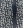 クリスチャン・ディオール Christian Dior トロッタートート ネイビー ゴールド金具 ジャガード レディース トートバッグ