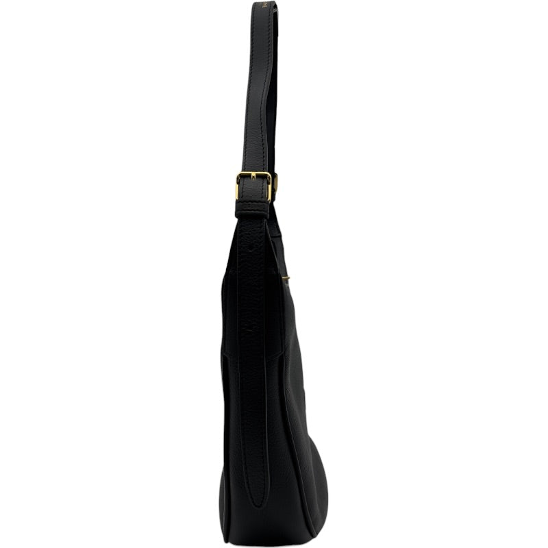 セリーヌ CELINE エロイズスモール ブラック ゴールド金具 レザー