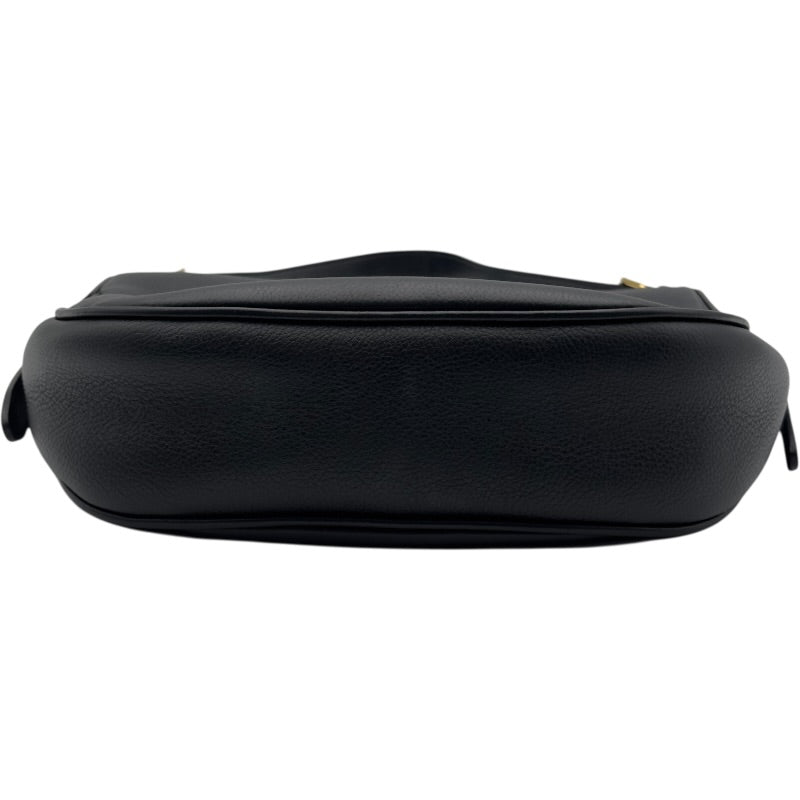 セリーヌ CELINE エロイズスモール ブラック ゴールド金具 レザー