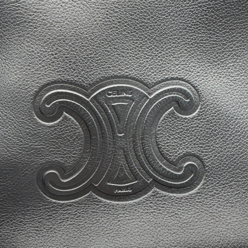 セリーヌ CELINE エロイズスモール ブラック ゴールド金具 レザー