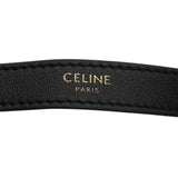 セリーヌ CELINE エロイズスモール ブラック ゴールド金具 レザー レディース ショルダーバッグ