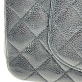 シャネル CHANEL マトラッセ25 A01112 11番台 ブラック シルバー金具 キャビア レディース ショルダーバッグ