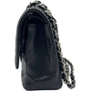 シャネル CHANEL マトラッセ25 A01112 11番台 ブラック シルバー金具 キャビア レディース ショルダーバッグ
