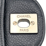 シャネル CHANEL マトラッセ25 A01112 11番台 ブラック シルバー金具 キャビア レディース ショルダーバッグ