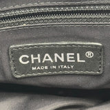 シャネル CHANEL パリビアリッツ ボストン 12番台 ブラック シルバー金具 コーティングキャンバス レディース ボストンバッグ