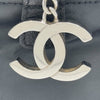 シャネル CHANEL パリビアリッツ ボストン 12番台 ブラック シルバー金具 コーティングキャンバス レディース ボストンバッグ
