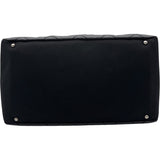 シャネル CHANEL パリビアリッツ ボストン 12番台 ブラック シルバー金具 コーティングキャンバス レディース ボストンバッグ