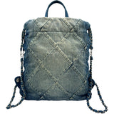 シャネル CHANEL シャネル22 AS3859 ブルー SV金具 デニム レディース リュック・デイパック