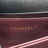 シャネル CHANEL ココハンドル XS A92990 ブラック シャンパンゴールド金具 キャビアスキン レディース ショルダーバッグ