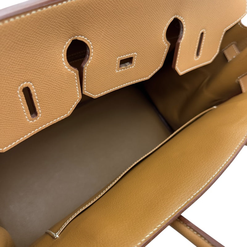 エルメス HERMES バーキン35 〇Z刻 ナチュラル ゴールド金具