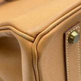 エルメス HERMES バーキン35 〇Z刻 ナチュラル ゴールド金具 クシュベル レディース ハンドバッグ
