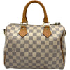 ルイ・ヴィトン LOUIS VUITTON スピーディ・バンドリエール25 N41000 ホワイト ダミエ・アズール レディース ハンドバッグ