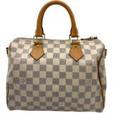 ルイ・ヴィトン LOUIS VUITTON スピーディ・バンドリエール25 N41000 ホワイト ダミエ・アズール レディース ハンドバッグ