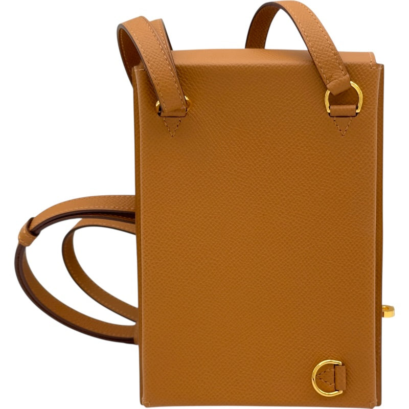 エルメス HERMES ケリーマルチポケット W刻 ゴールド ゴールド金具