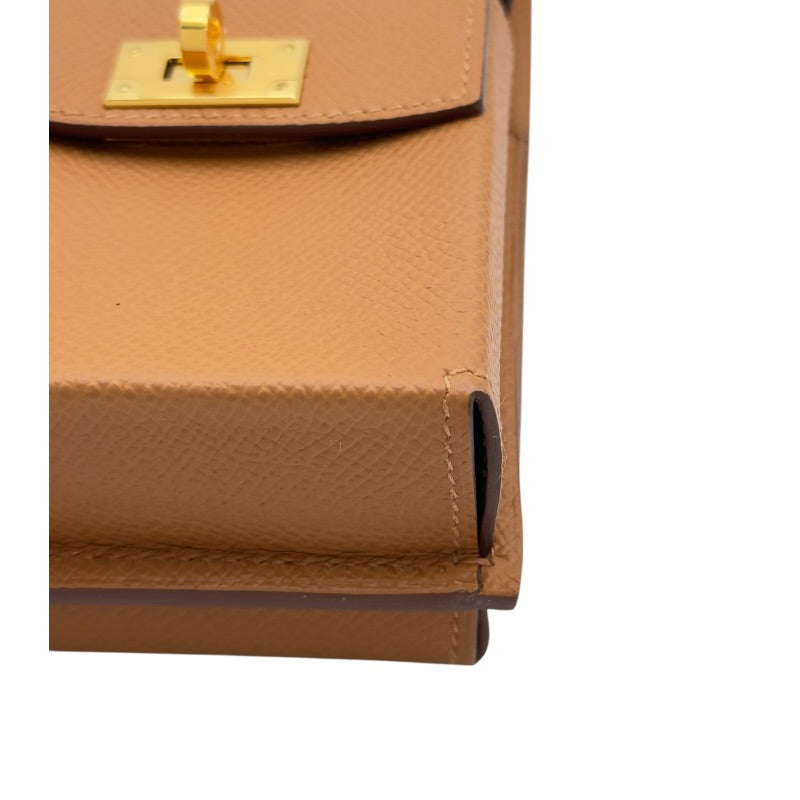 エルメス HERMES ケリーマルチポケット W刻 ゴールド ゴールド金具