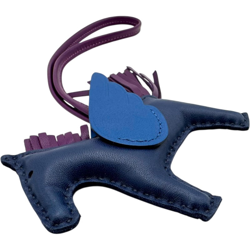 エルメス HERMES ペガサスPM Z刻 ブルーサフィール/ヴァイオレット