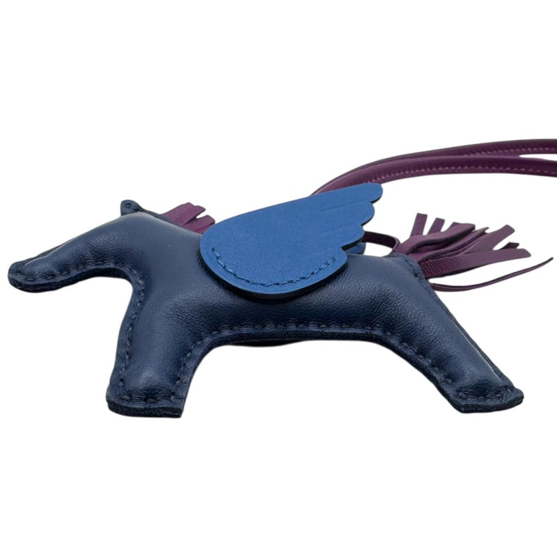 エルメス HERMES ペガサスPM Z刻 ブルーサフィール/ヴァイオレット