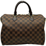 ルイ・ヴィトン LOUIS VUITTON スピーディ・バンドリエール 30 N41367 ブラウン ダミエ レディース ハンドバッグ