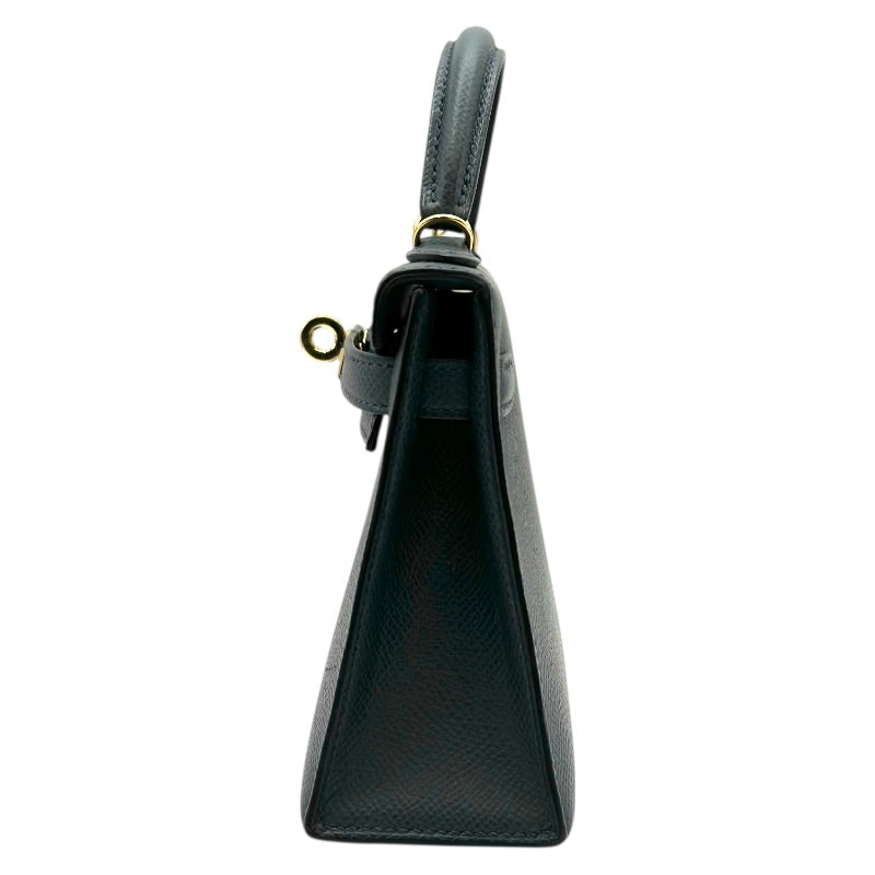 エルメス HERMES ミニケリー2 W刻 グリミスティ ゴールド金具 エプソン