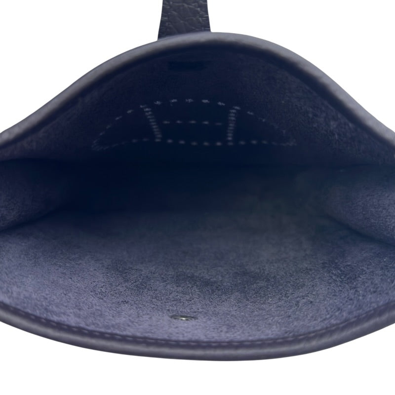 エルメス HERMES エヴリンTPM コルダージュ W刻 プルノワール シルバー