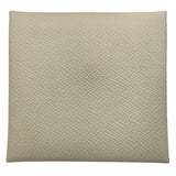 エルメス HERMES バスティア ヴェルソ U刻印　(2022年製) ナタ/セサミ シルバー金具 エプソン レディース コインケース