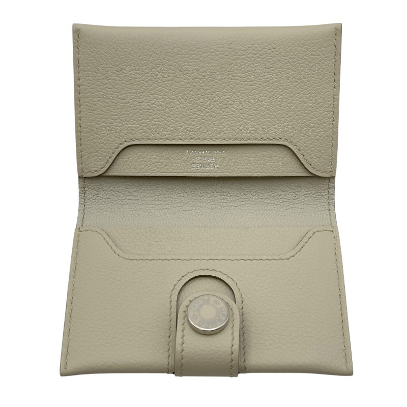 エルメス HERMES RMSカードケース W刻 べトン SV金具 エバーカラー
