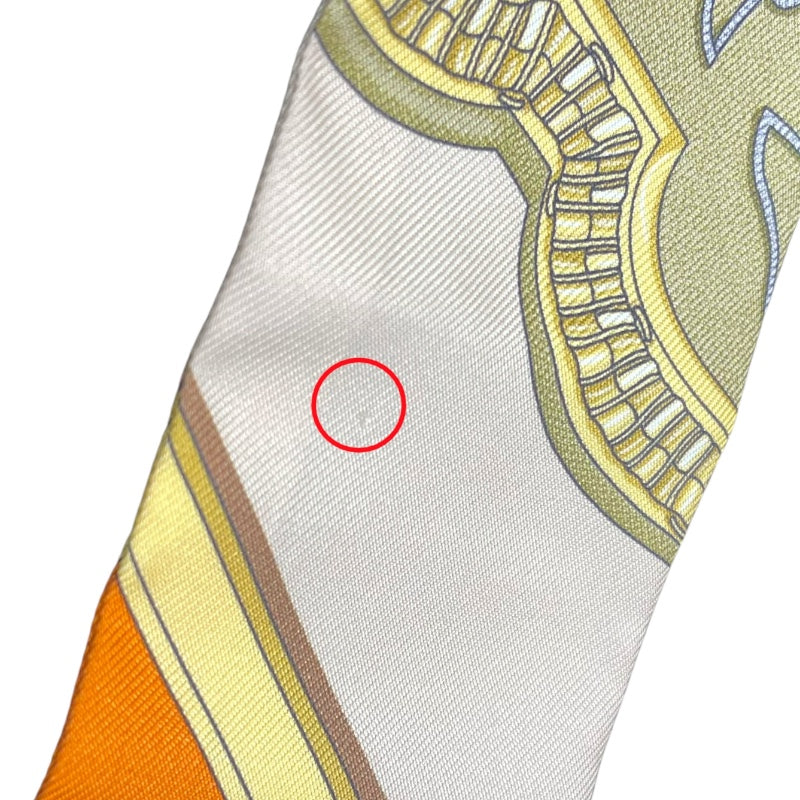 エルメス HERMES ツイリー GRAND APPARAT マルチカラー シルク