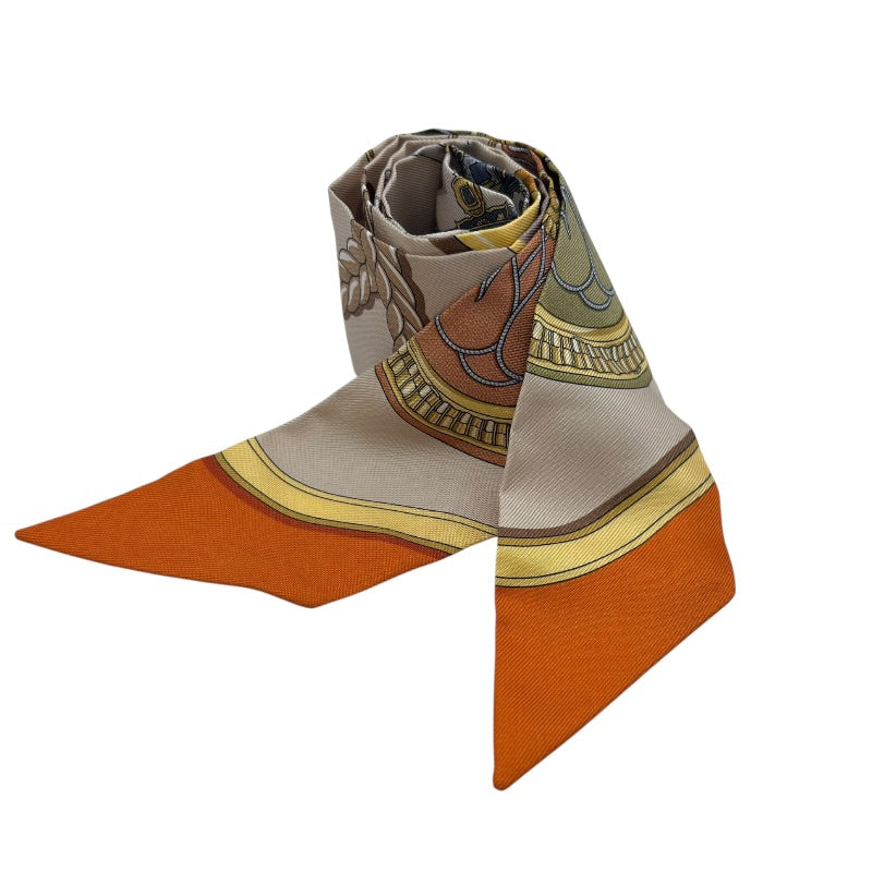 エルメス HERMES ツイリー GRAND APPARAT マルチカラー シルク