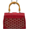 ゴヤール GOYARD サイゴン ミニ レッド ゴヤールディンキャンバス レディース ショルダーバッグ