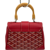 ゴヤール GOYARD サイゴン ミニ レッド ゴヤールディンキャンバス レディース ショルダーバッグ