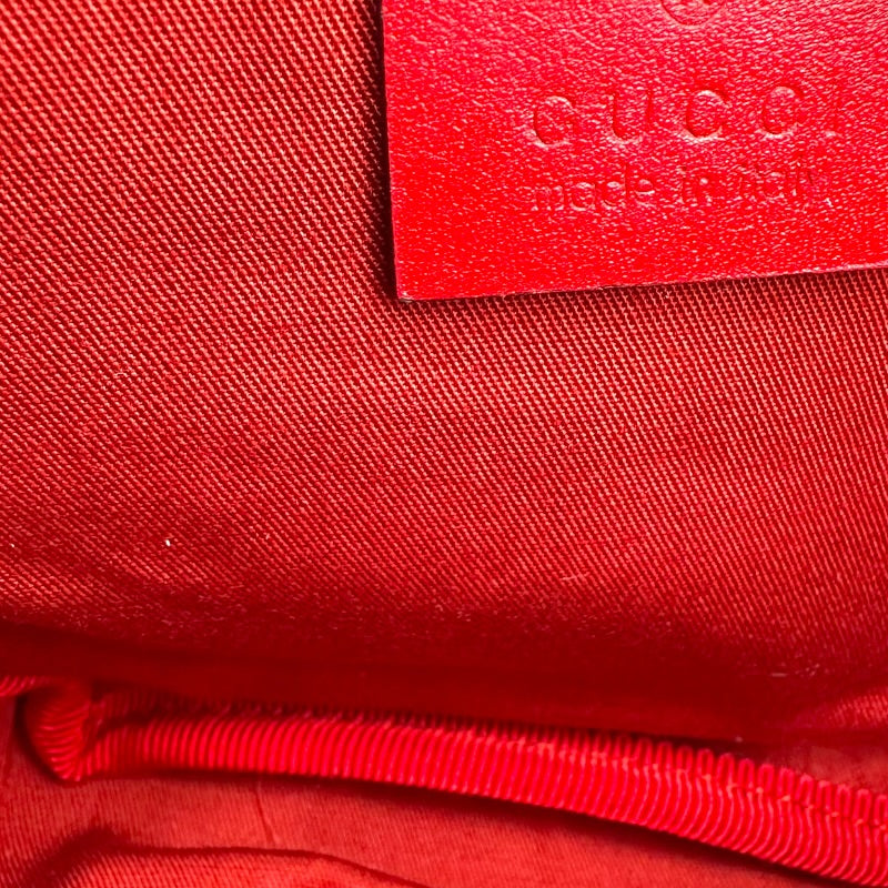 GUCCI グッチ ウエストポーチ ボディバッグ ボルドー ワインレッド グッチ GUCCI チルドレンスターロゴ ウエストポーチ 502095 レッド
