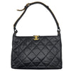 シャネル CHANEL マトラッセワンショルダー ブラック ゴールド金具 ラム レディース ショルダーバッグ