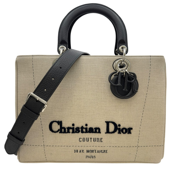 【berusa】Dior ハンドバッグ クリスチャン・ディオール Christian Dior レディディオール ラージ