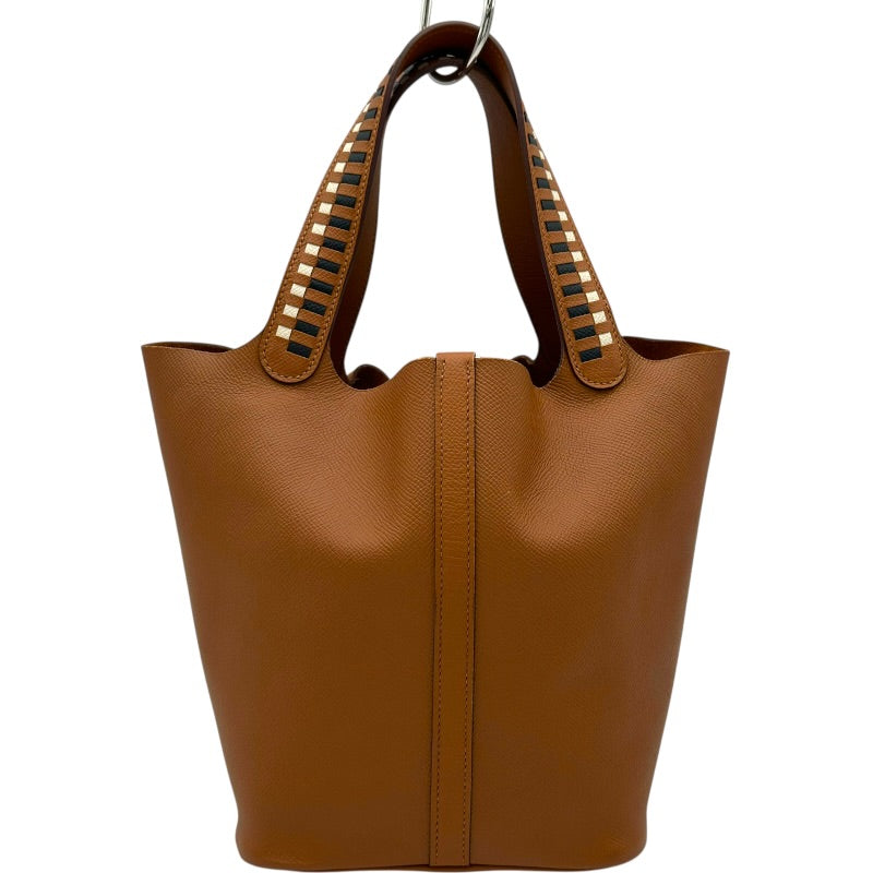 エルメス HERMES ピコタンロックMM トレサージュ C刻 ゴールド