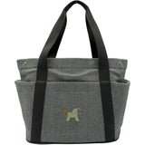 エルメス HERMES マザーズバッグ アニモ・ナッテ グレー シルバー金具 ウール/コットン レディース トートバッグ