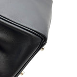 エルメス HERMES ケリー28 内縫い Z刻印 ブラック シルバー金具 エバーカラー レディース ハンドバッグ