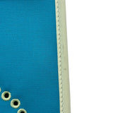 エルメス HERMES ネオエヴリンTPM W刻印　(2024年製) ブルーアズテック/ミント/ヴェールフィズ シルバー金具 トワル レディース ショルダーバッグ