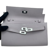 エルメス HERMES ケリートゥーゴー W刻 モーヴペール シルバー金具 エプソン レディース ショルダーバッグ