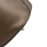 エルメス HERMES ピコタンロックMM　 Z刻印　(2021年製) エトゥープ シルバー金具 トリヨンクレマンス レディース ハンドバッグ