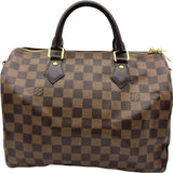 ルイ・ヴィトン LOUIS VUITTON スピーディ・バンドリエール30 N41367 ブラウン ダミエ レディース ハンドバッグ