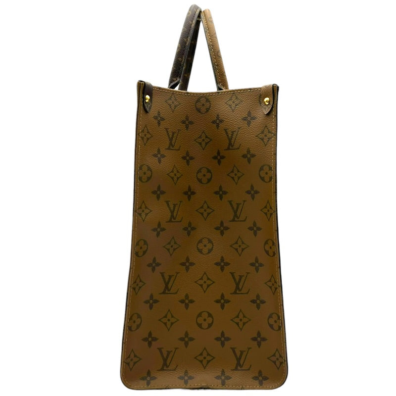ルイ・ヴィトン LOUIS VUITTON オンザゴーGM M44576 ブラウン
