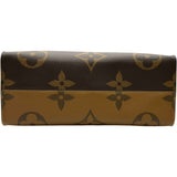 ルイ・ヴィトン LOUIS VUITTON オンザゴーGM M44576 ブラウン モノグラム ジャイアント・リバース ユニセックス トートバッグ