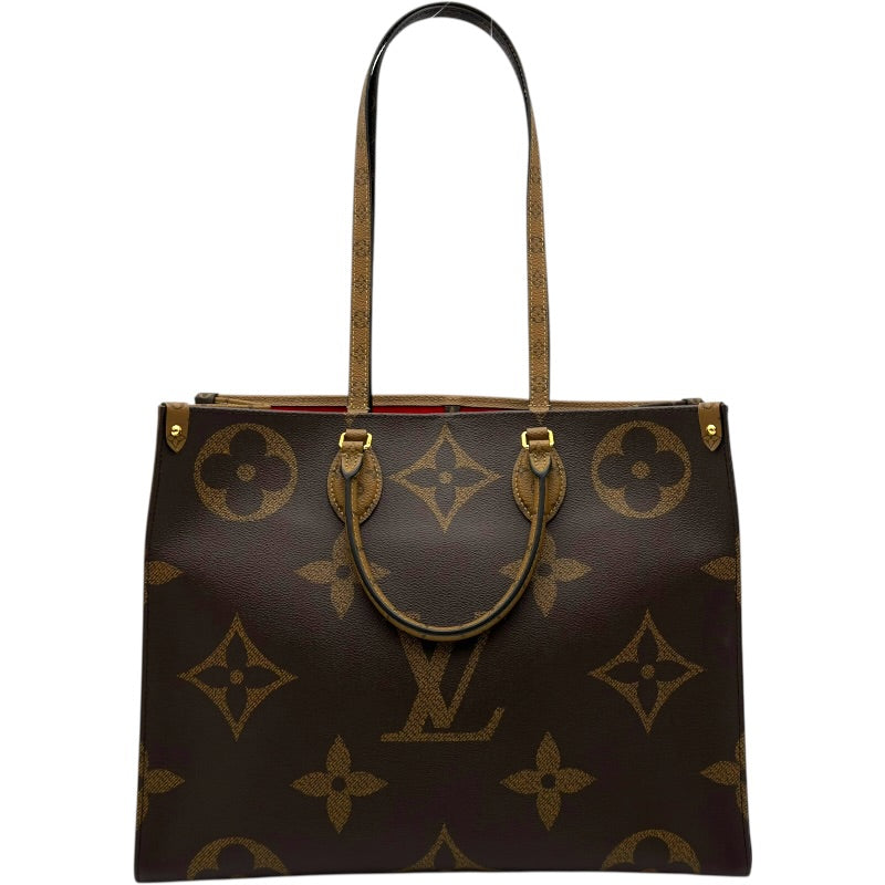 ルイ・ヴィトン LOUIS VUITTON オンザゴーGM M44576 ブラウン