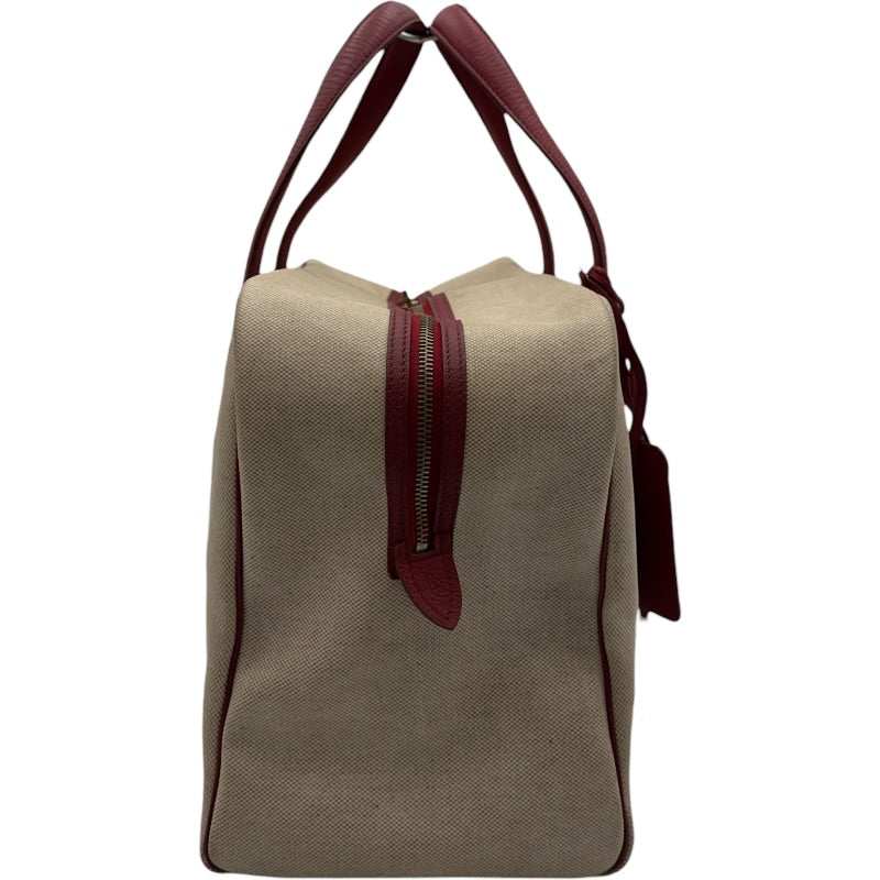 エルメス HERMES ヴィクトリア43 レッド ゴールド金具 トワル