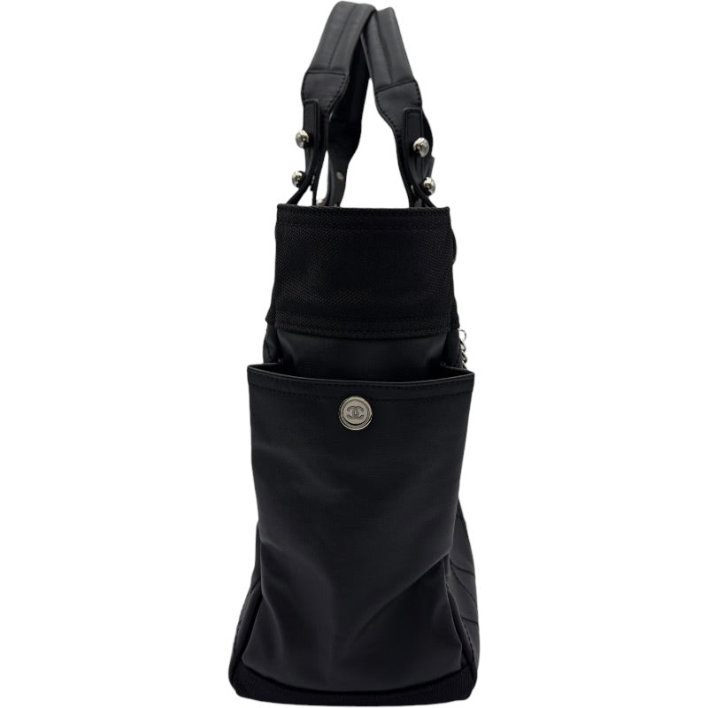 シャネル CHANEL パリビアリッツトートGM A34210 12番台 ブラック