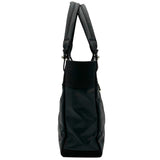 シャネル CHANEL パリビアリッツ トートPM A34208 17番台 ブラック シルバー金具 コーティングキャンバス レディース トートバッグ